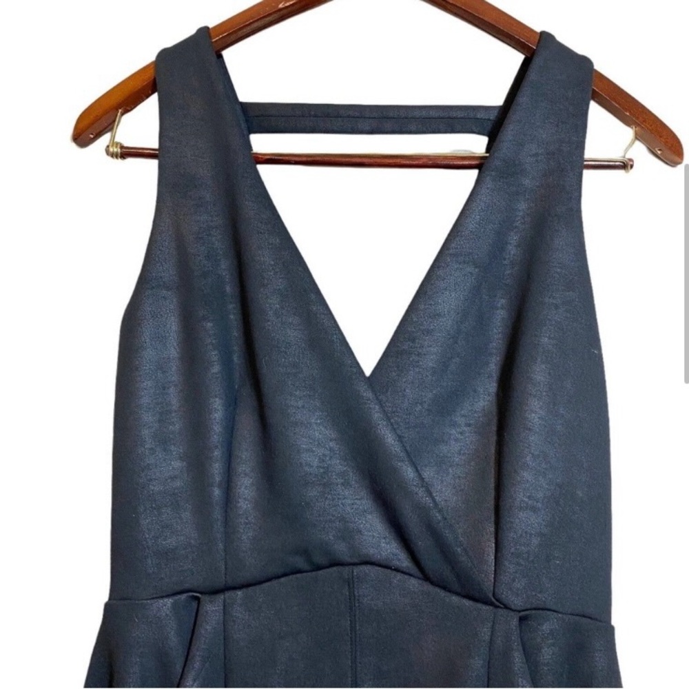 Free People Black Coated Knit Moonlight Romper - Picture 9 of 14